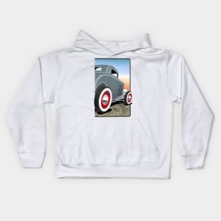 Art Deco Deuce Coupe Kids Hoodie